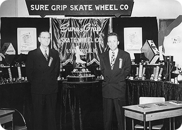 Harry and Jim - Sure Grip Wkate Wheel Co.