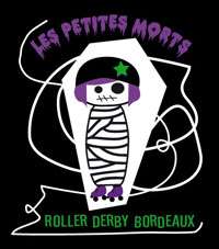 Logo des petites Morts de Roller Derby Bordeaux