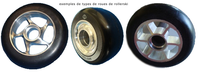 Des roues de rollerski