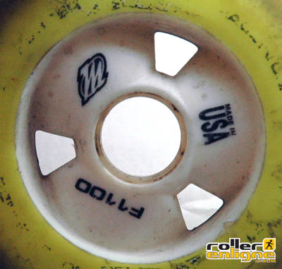 Test des roues Matter jaunes F1100