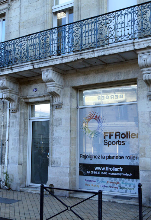 Les bureaux de la FFRS à Bordeaux