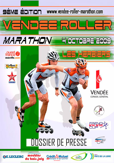 French inline Cup 2009 aux Herbiers - Vendée Roller marathon (85)