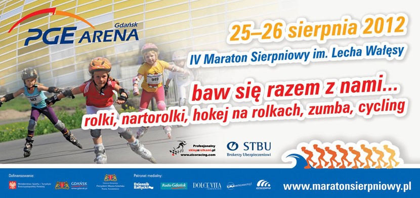Roller Marathon de Gdansk 2012 (Pologne)