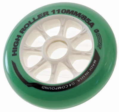 Test des Bont G4 High Roller Mint Green 110 mm 85A